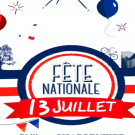 Feu d'artifice 13 juillet 2022